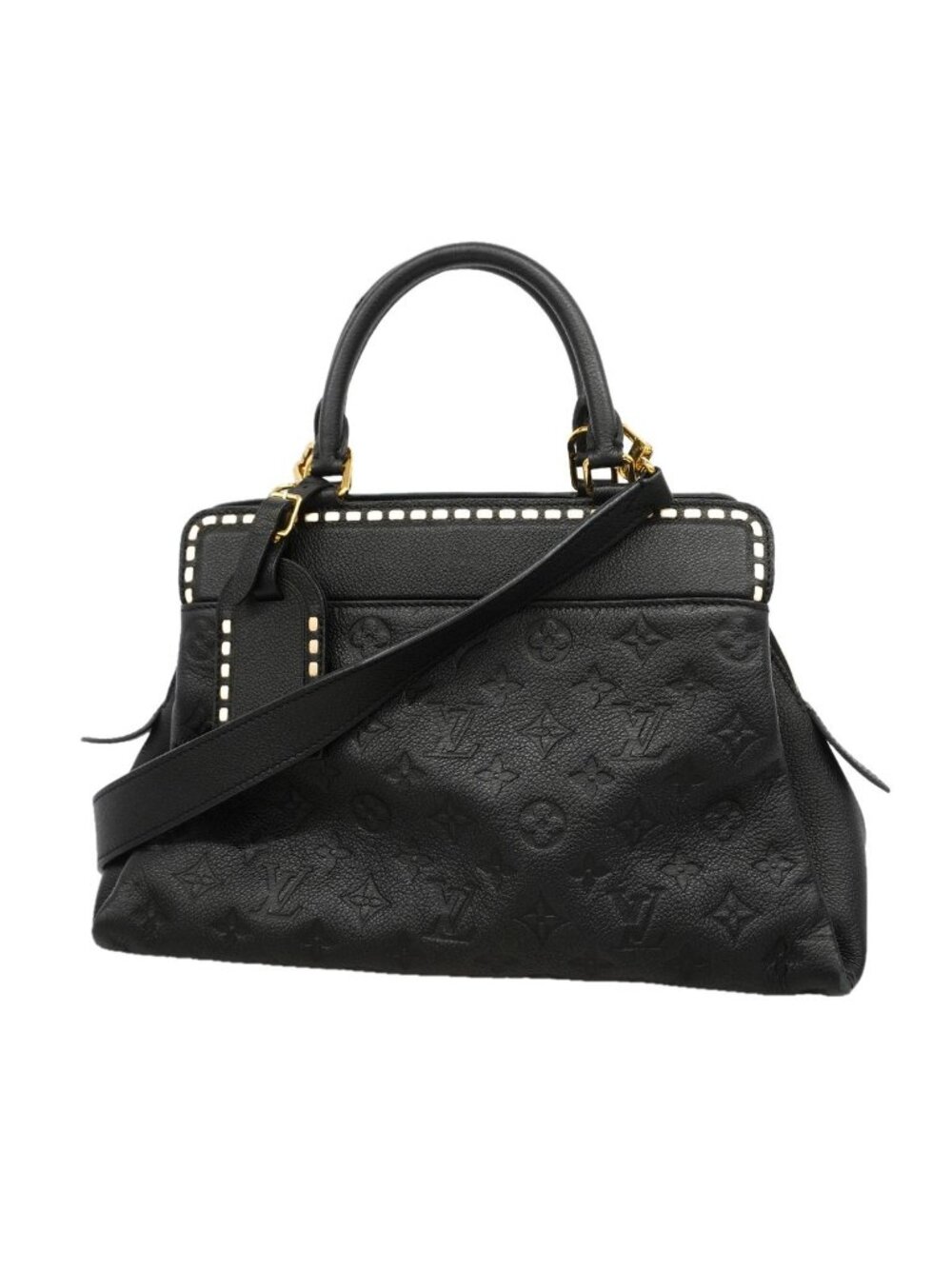 Louis Vuitton Handbag Monogram Empreinte Vosges Noir 2-Way Bag